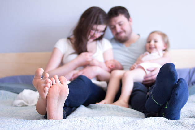 Newborn family photography