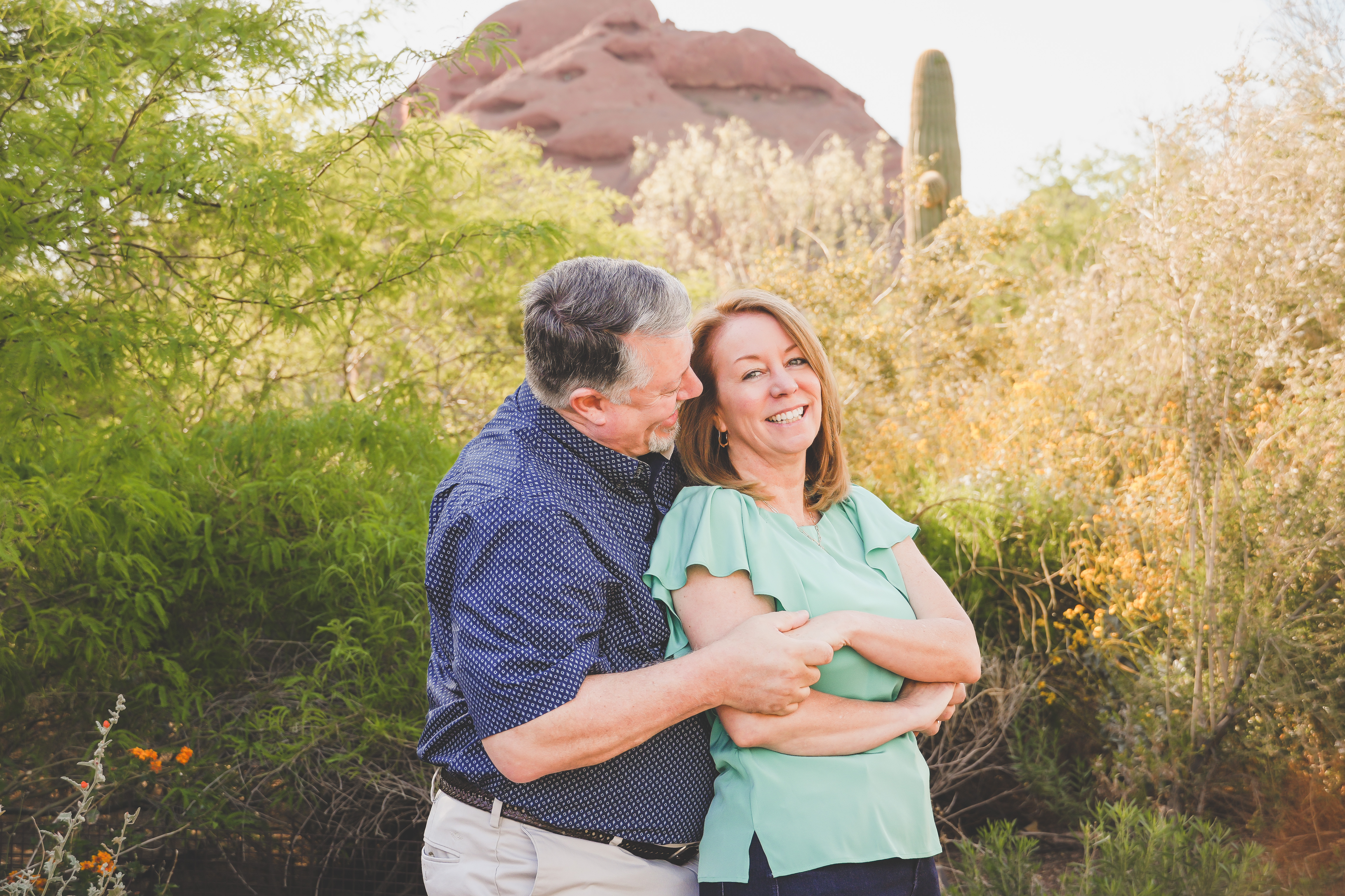 older couple elopement photos in tempe arizona